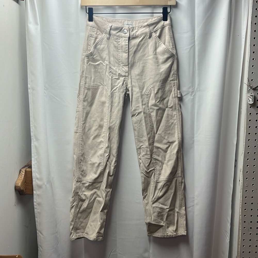 Wilfred Free Cream Tan Cargo‎ Pant- 00